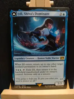 Jill, Shiva's Dominant - Final Fantasy - Rare - NM (see pics) MTG - Image 1
