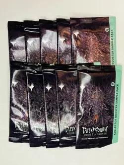 DuskMourn House of Horror 10X Collector Booster Sample Packs SEALED MTG - Image 1