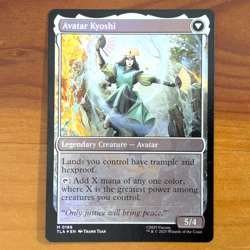 The Legend of Kyoshi / Avatar Kyoshi - Prerelease Foil Promo - Avatar TLA MTG - Image 2