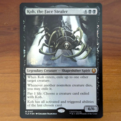 Koh, the Face Stealer - Prerelease Foil Promo - Avatar TLA MTG - Image 1