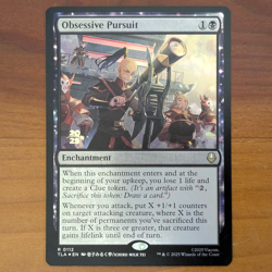 Obsessive Pursuit - Prerelease Foil Promo - Avatar TLA MTG B - Image 1