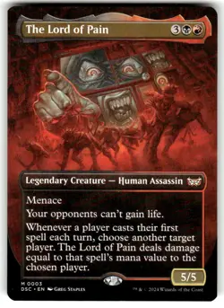 1x The Lord of Pain, Borderless Art, Magic the Gathering MTG NM - Image 1