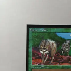 Timber Wolves x (1) MTG - Collectors' Edition (CE) - EX/NM - Image 2