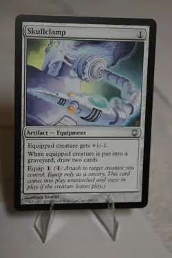 Skullclamp 140 Darksteel NM English 427 - Image 1