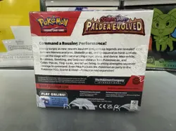 Pokemon - Paldea Evolved - Booster Box Sealed NEW 36 Sealed Packs w/ Protector - Image 3