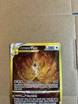 Pokemon Arceus VSTAR GG70/GG70 Crown Zenith Secret Rare Holo - Image 3