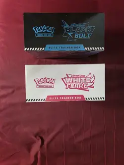 Pokemon TCG Black Bolt and White Flare Elite Trainer Box (ETB) - Factory Sealed - Image 2