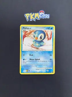 Pokemon TCG Piplup Pop Series 8 15/17 Regular LP. - Image 1