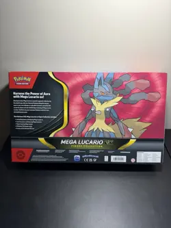 NEW - Pokemon: TCG Mega Lucario Ex Premium Figure Collection Box FACTORY SEALED - Image 2