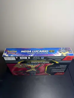 NEW - Pokemon: TCG Mega Lucario Ex Premium Figure Collection Box FACTORY SEALED - Image 4