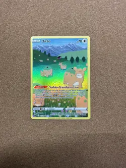 Ditto GG22/GG70 NM Crown Zenith Galarian Gallery Holo Pokemon TCG - Image 2