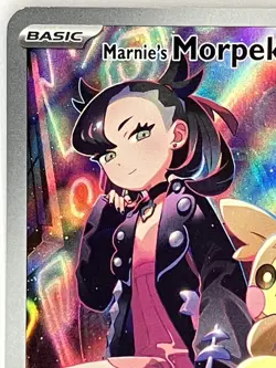 Marnie's Morpeko NM SVP206 Scarlet and Violet Promo 206 Pokemon TCG Holo - Image 3