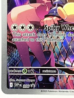 Marnie's Morpeko NM SVP206 Scarlet and Violet Promo 206 Pokemon TCG Holo - Image 5