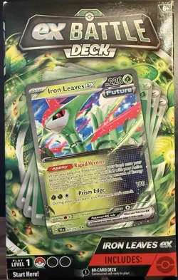 Pokemon TCG IRON LEAVES EX Battle Deck New Factory Sealed - Image 1