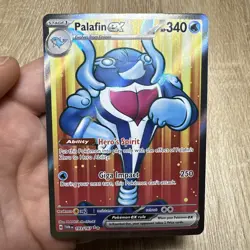 Pokemon Palafin ex 193/167 Twilight Masquerade Full Art Ultra Rare - NM - Image 1