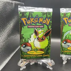 1999 Pokemon Jungle 1st Edition Booster Pack Art Set - Image 2