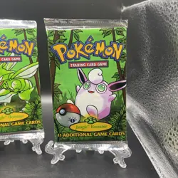 1999 Pokemon Jungle 1st Edition Booster Pack Art Set - Image 4