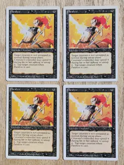 MTG - (x12) Enchant Creature Cards, Revised. Three sets of four cards. - Image 1