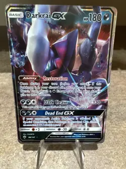 Darkrai GX - 88/147 - Burning Shadows - S&M - Ultra Rare - Pokemon TCG Card - NM - Image 1