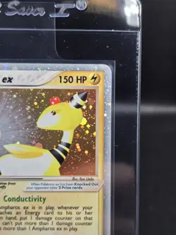 Pokemon TCG Ampharos EX Dragon Ultra Rare Holo Card 89/97 LP Condition - Image 3