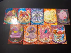 Pokemon Vintage 1999 Topps TV Animation Edition Foil / Regular Mixed Card Lot - Image 1