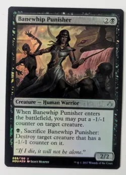 Foil Banewhip Punisher, Hour of Devastation, Magic The Gathering, MTG - Image 1