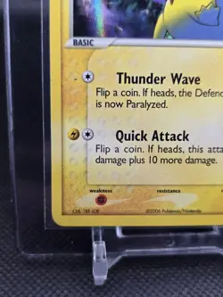 Pokemon TCG 2006 Pikachu Holon Phantoms Reverse Holo Foil Card Stamped 78/110 HP - Image 5