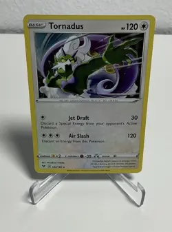Tornadus 142/185 Holo Rare Vivid Voltage Pokemon Card NM - Image 1