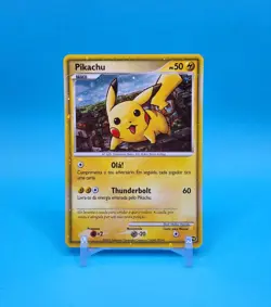 Pokemon Card - Pikachu PW - World Collection - Holo - Portuguese - Image 1