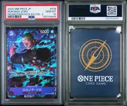Roronoa Zoro OP09-076 Promotion Pack EX Vol.2 One Piece Card Japanese PSA 10 - Image 2