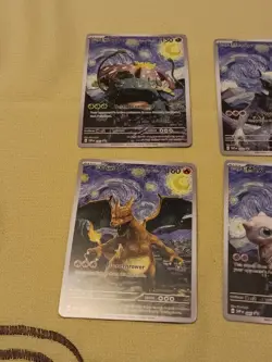 6 Starry Night Pokemon x Van Gogh Promo Card - NM - Image 2