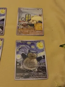 6 Starry Night Pokemon x Van Gogh Promo Card - NM - Image 4