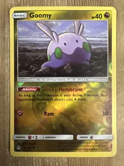 Goomy Forbidden Light 91/131 Reverse Holo Pokemon Card NM - Image 1