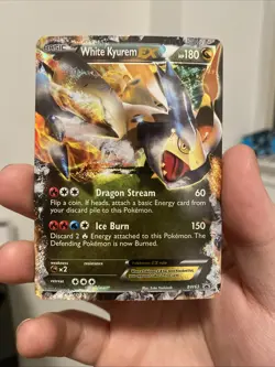 White Kyurem EX - BW63 - Pokemon Black & White Promo Ultra Rare Card LP - Image 1