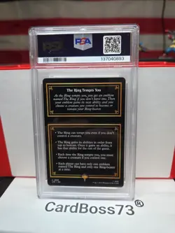 MTG The Ring #13 PSA 9 - Lord of the Rings LTR - Magic Card - Mint Slab - Image 5