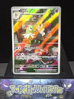 Pokemon Card Kirlia 212/198 Scarlet & Violet Base Illustration Rare Near Mint - Image 1