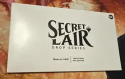 Now on VHS! Secret Lair FOIL, Sealed, Magic the Gathering - First Sliver, etc - Image 1
