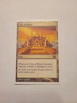 City of Brass [8th Edition] Magic the Gathering LP MTG - Image 1