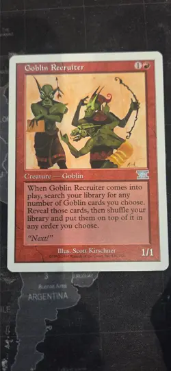 MtG Goblin Recruiter 6th - Image 1