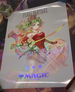 Magic the Gathering MTG Final Fantasy 18x24 Foil Promo Poster Set of 5 - Image 2