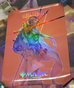 Magic the Gathering MTG Final Fantasy 18x24 Foil Promo Poster Set of 5 - Image 3