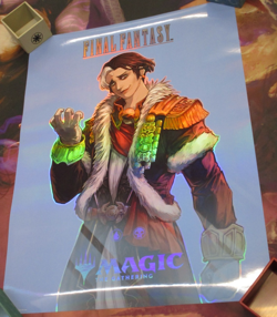Magic the Gathering MTG Final Fantasy 18x24 Foil Promo Poster Set of 5 - Image 4