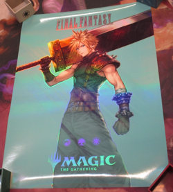 Magic the Gathering MTG Final Fantasy 18x24 Foil Promo Poster Set of 5 - Image 5
