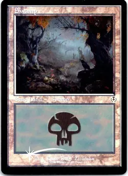 Swamp () (Retro Frame) L Innistrad Remastered FOIL 293 NM NM-LP - Image 1