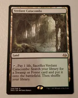 Mtg Verdant Catacombs Modern Masters 249/249 Light Play - Image 1