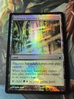 Ravnica: City of Guilds MTG FOIL Selesnya Sanctuary Magic - Image 2
