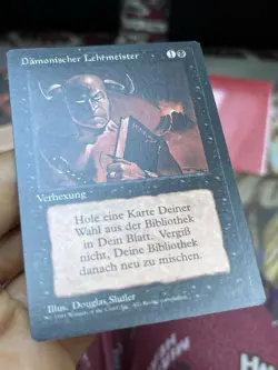 German FBB • Demonic Tutor • Pack Fresh • Mtg (1838) - Image 5