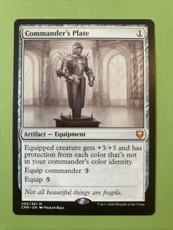 MTG - Commander's Plate - Commander Legends - NM - Image 1