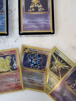 Pokemon Base Set Card Holo Lot x8 (See Description And Photos) - Image 2