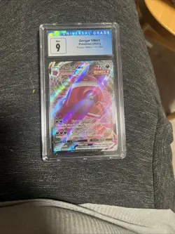 Pokemon TCG SWSH Fusion Strike Gengar VMAX Card 157/264 CGC 9.5 - Image 3